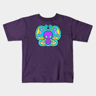 Smiling Butterfly Kids T-Shirt